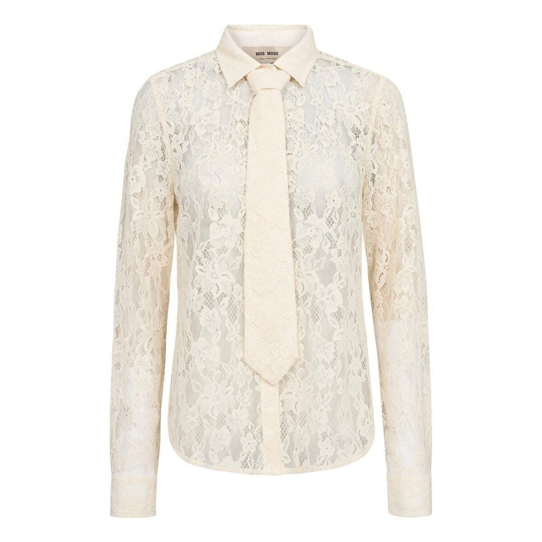 Mos Mosh - Kether Lace Tie Skjorte