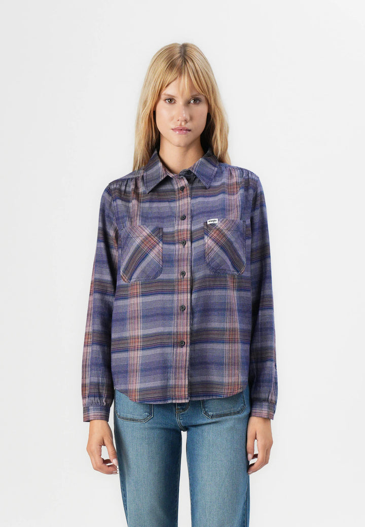 Wrangler - Femme Western Skjorte - Earth Red
