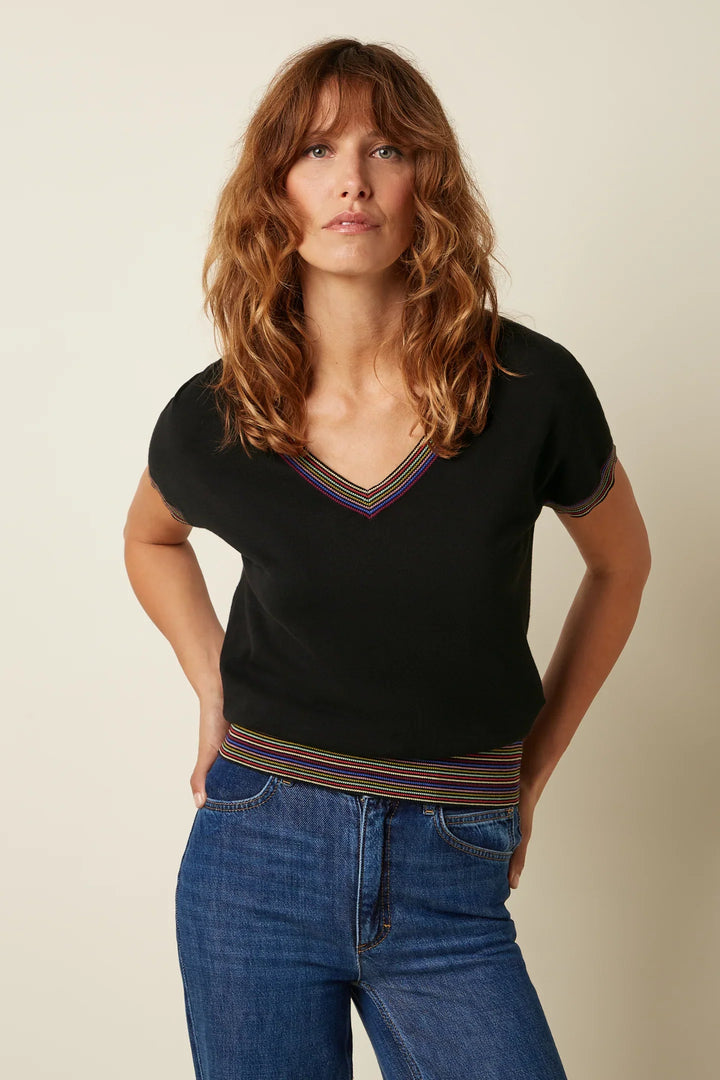 King Louie - Lyra Top Emel - Black