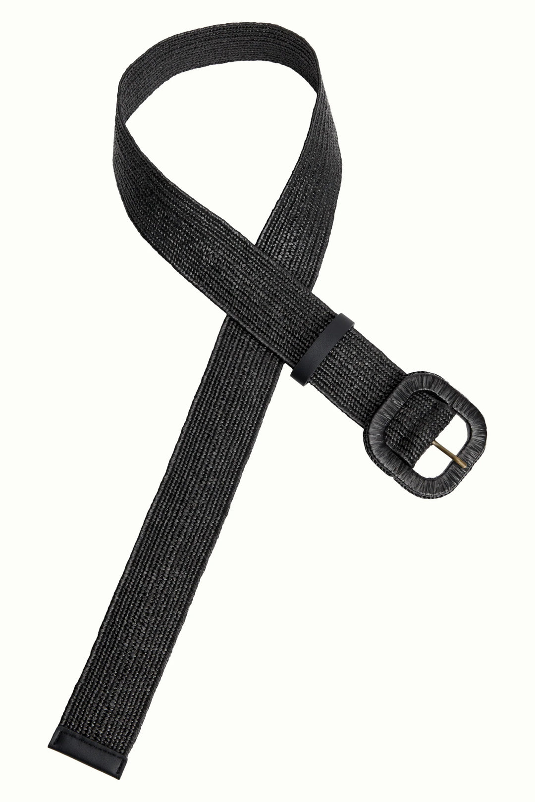 King Louie - Raffia Belt - Black