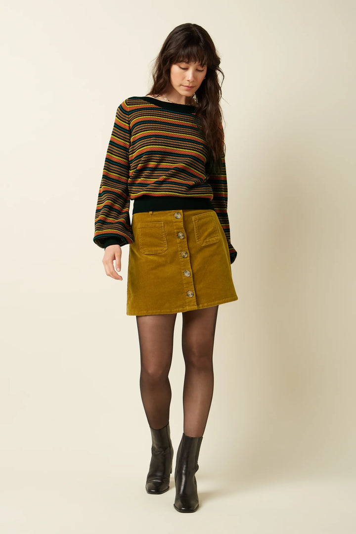 King Louie - Audrey Bell Top - Marielle Black