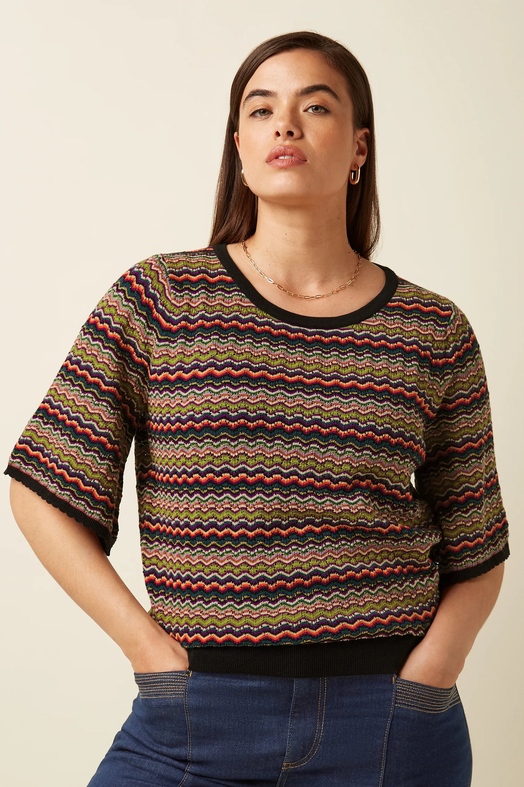 King Louie - Maree top Meisel - Multi