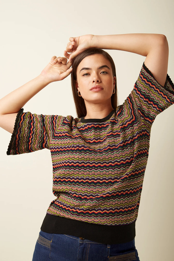 King Louie - Maree top Meisel - Multi