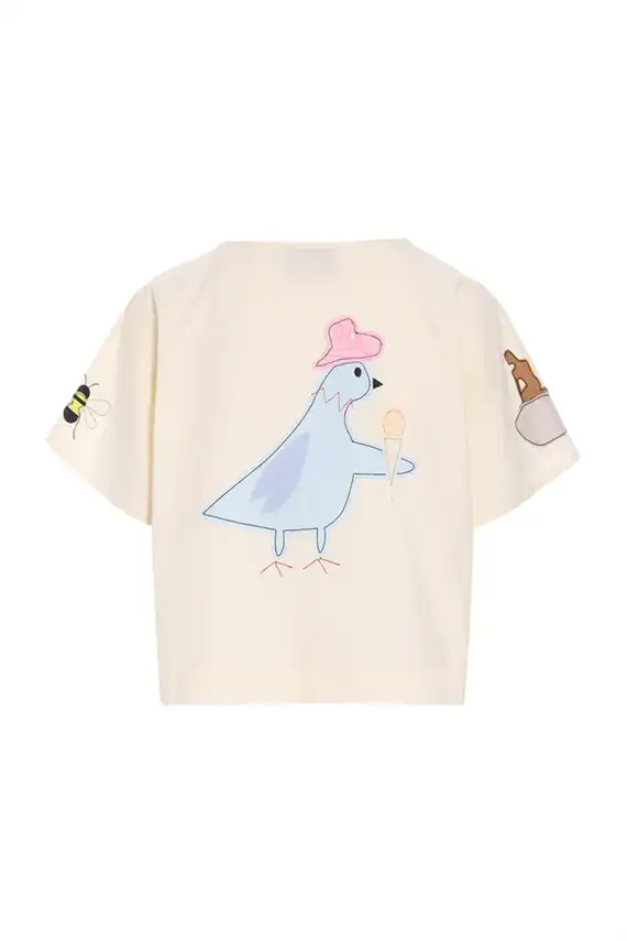Hunkøn - Loretta Top - Cream