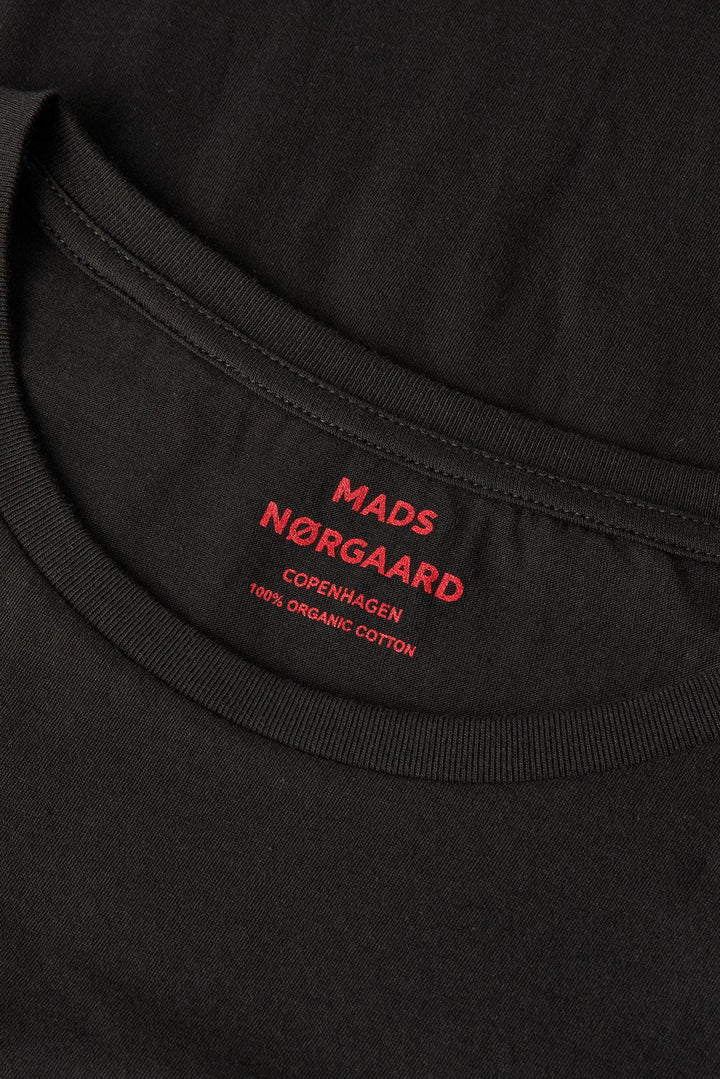 Mads Nørgaard - Fine Jersy Teasy Tee Fav - Black
