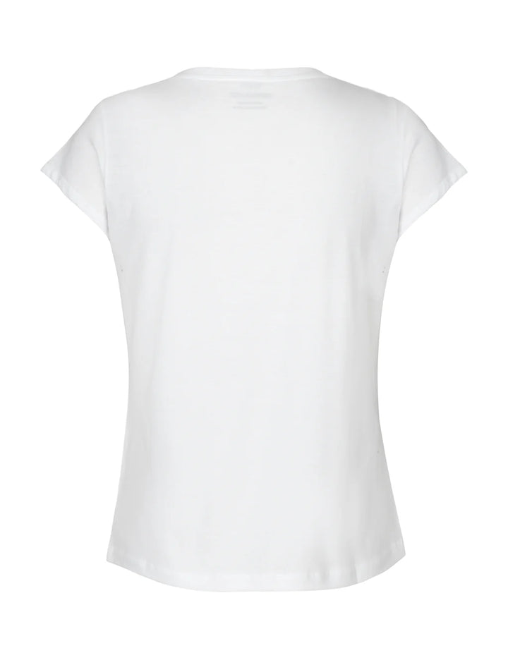 Mads Nørgaard - Fine Jersy Teasy Tee Fav - White
