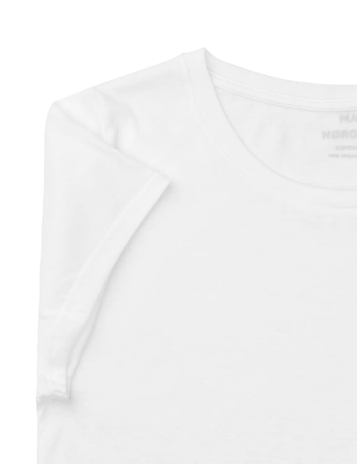 Mads Nørgaard - Fine Jersy Teasy Tee Fav - White