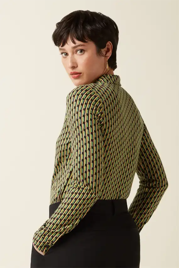 King Louie - Blouse Gauzy - Black