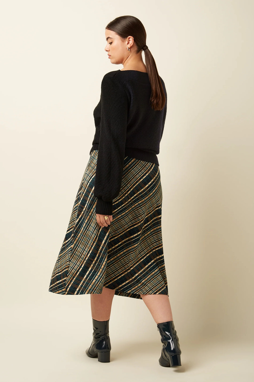 King Louie - Juno skirt Chime - Black