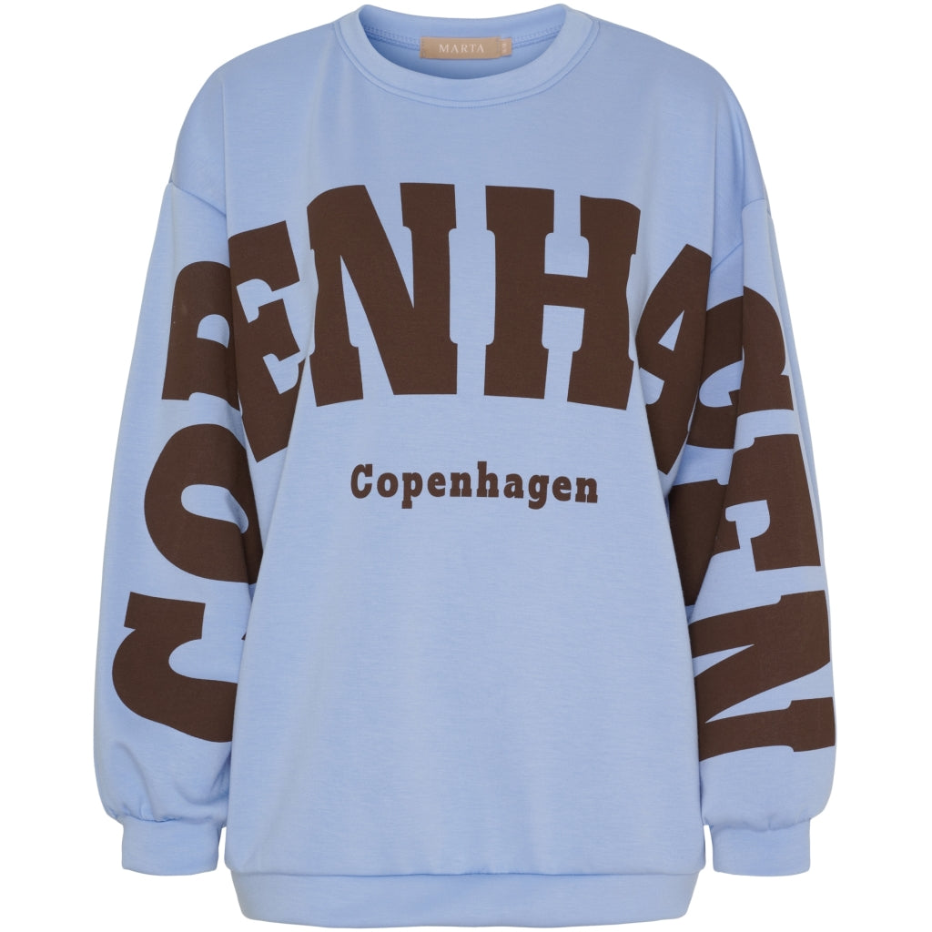 Marta - Hibiscus Sweat - Sky Blue