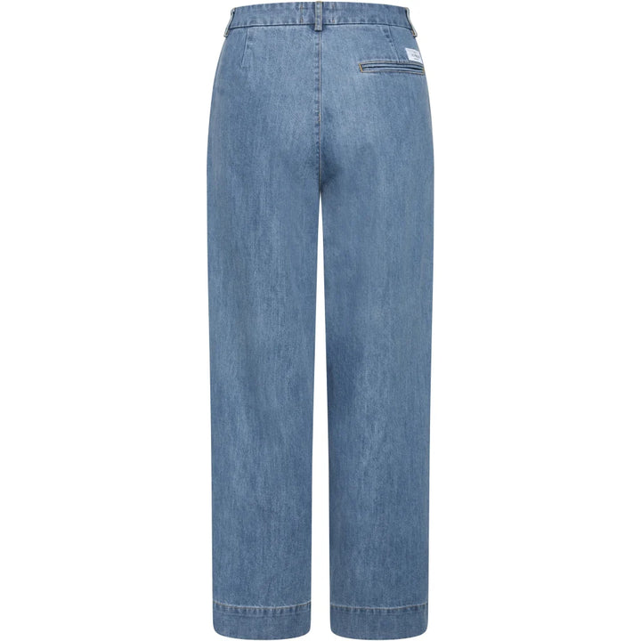 Klitmøller - Lydia Denim Bukser - Dark Blue Stonewash