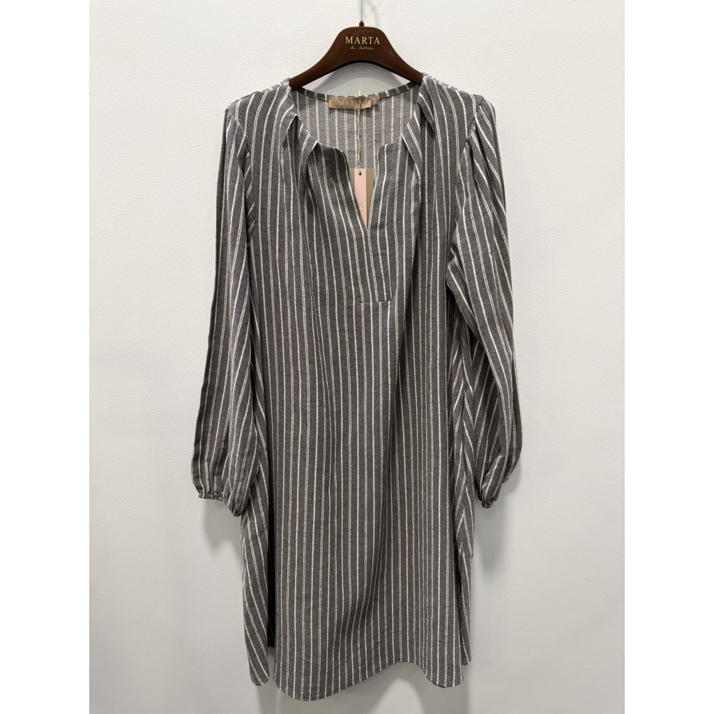 Marta - Dorthe Dress - Dark Brown