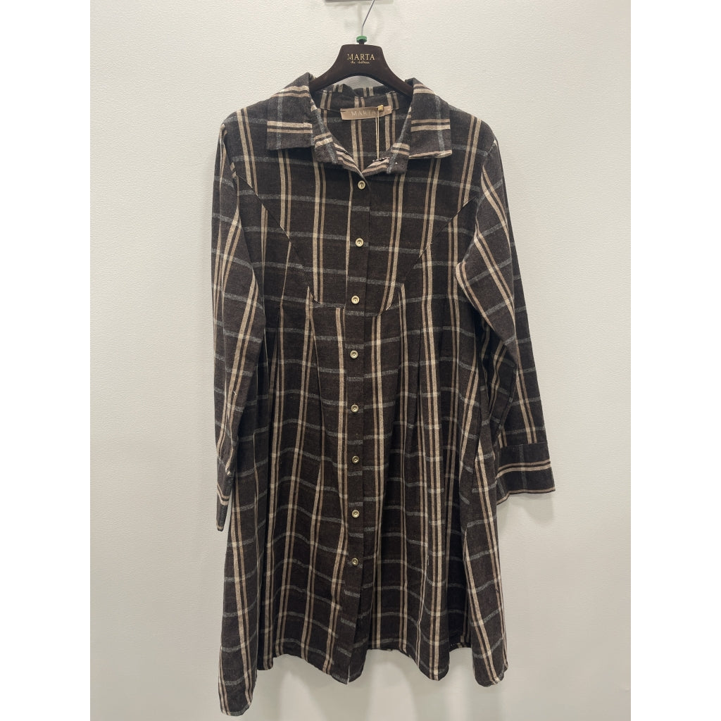 Marta - Vivi Dress - Brown