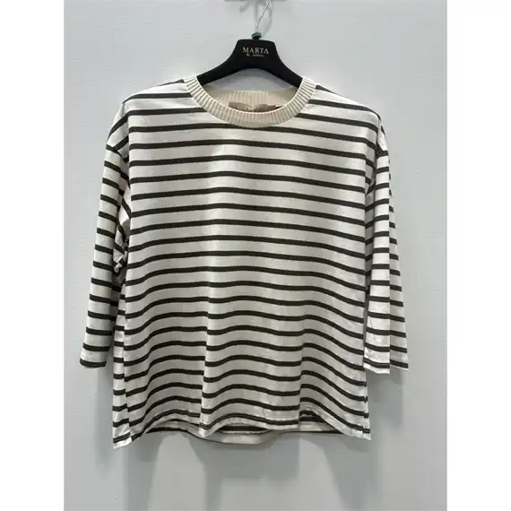 Marta - Brooklyn T-shirt - Beige/Moro