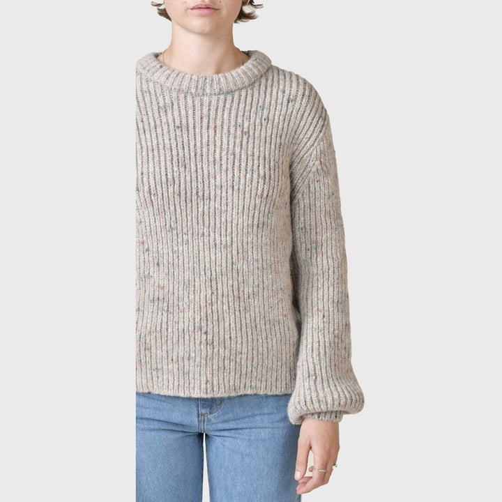 Klitmøller - Maude Jumper Strik - Pastel Sand