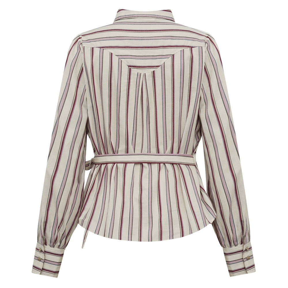 Gossia - Fro Skjorte - Plum Stripes 