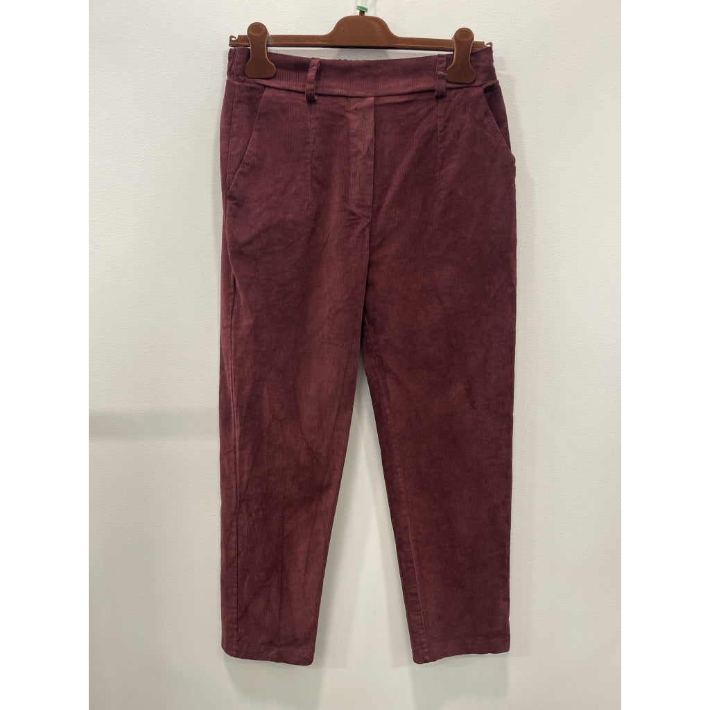 Marta Eclipse Trousers - Bordeaux