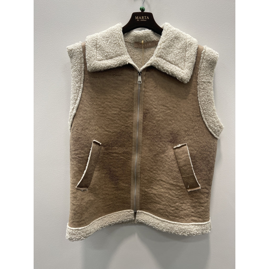 Marta - Vally vest - Beige