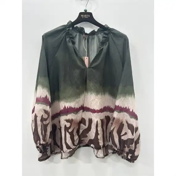 Marta - Belladonna Blouse - Military