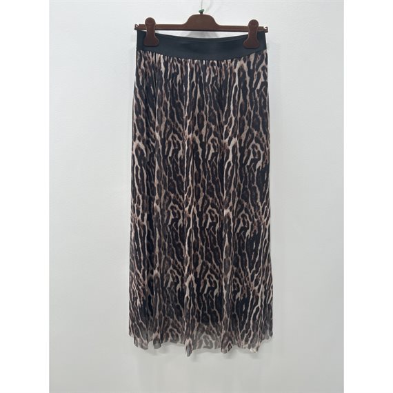 Marta - Presley Nederdel - Leo Print - Onesize