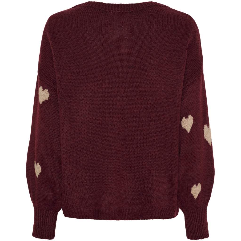 Marta - Clover Knit - Bordeaux