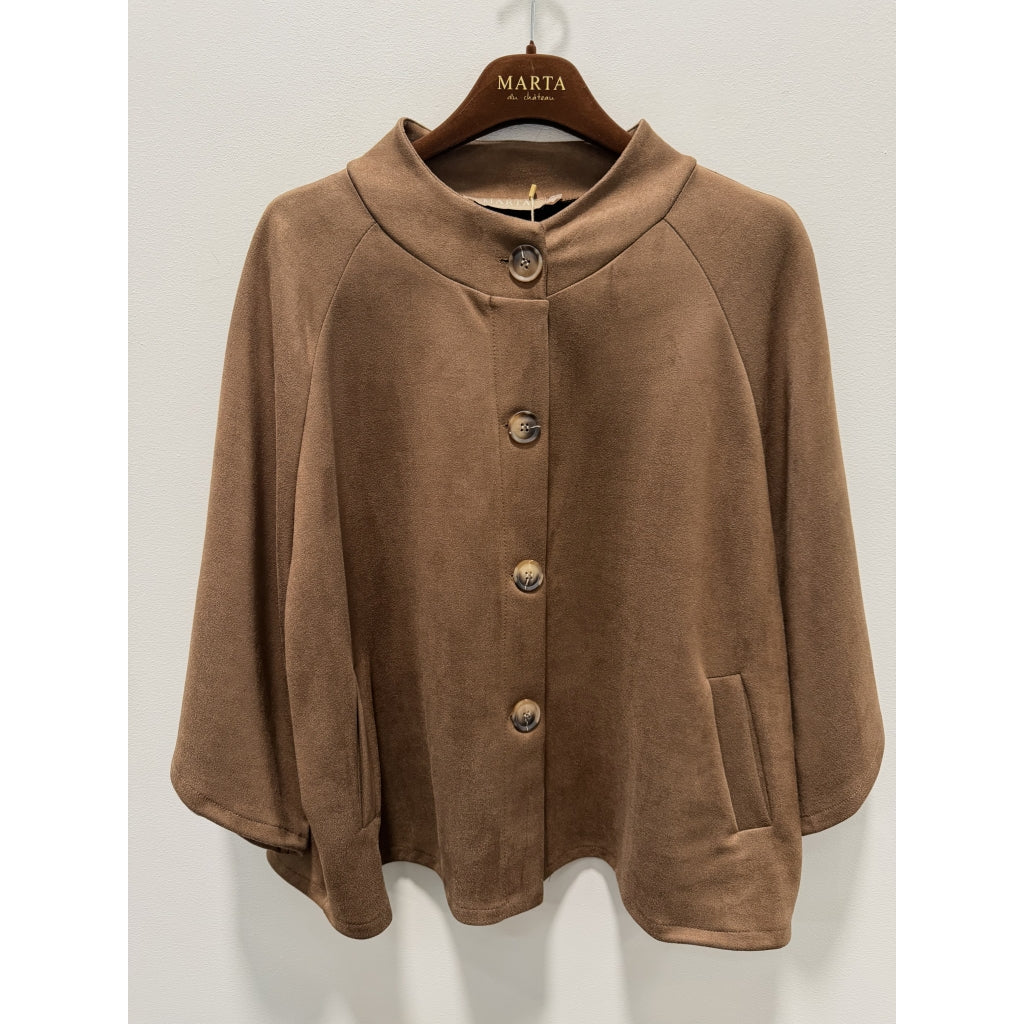 Marta - Britta Jacket - Brown276 - One-size