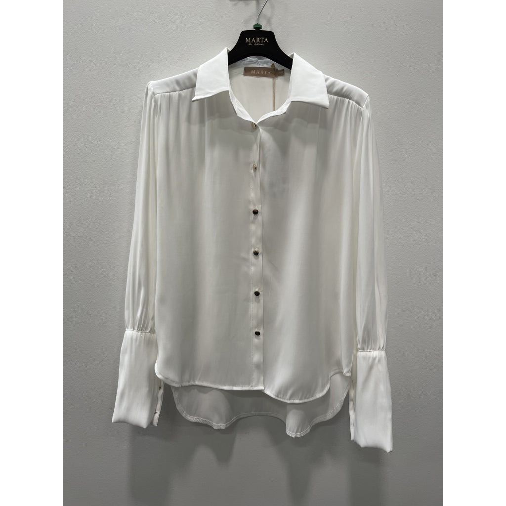 Marta - Rhea Skjorte - Off White