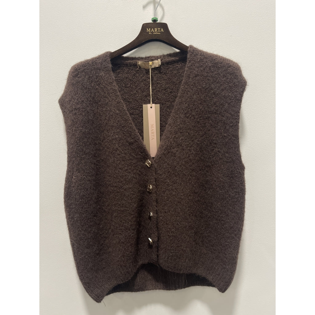 Marta - Amara Vest - Brown - Onesize