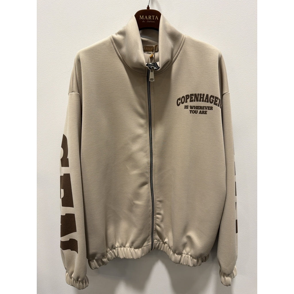 Marta - Nete Cardigan - Beige/Brown