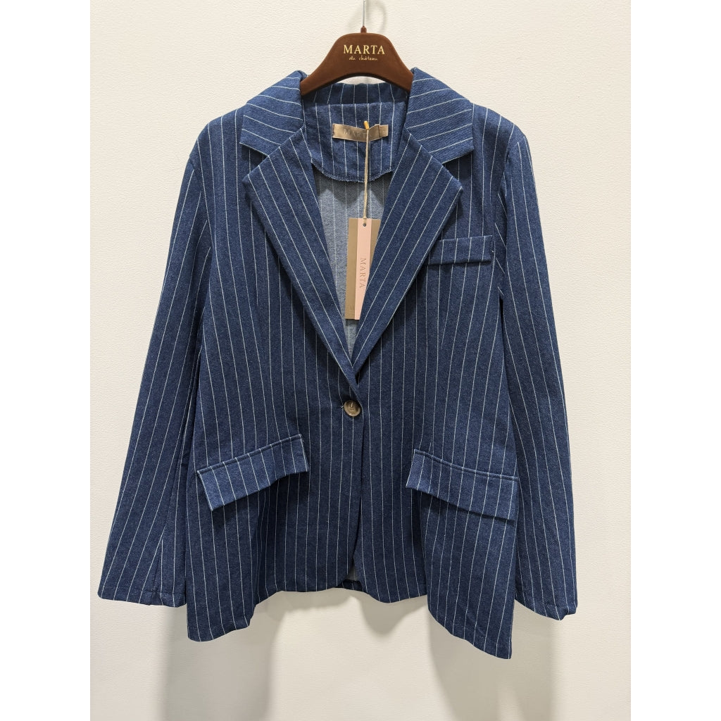 Marta - Lenia Blazer - Denim