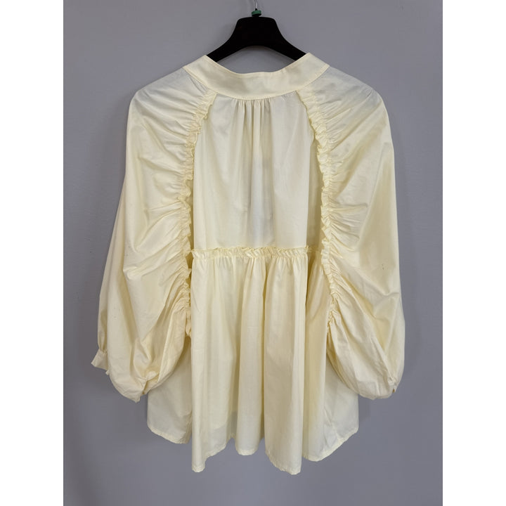 Marta - Joelle Skjorte - Yellow15 - Onesize