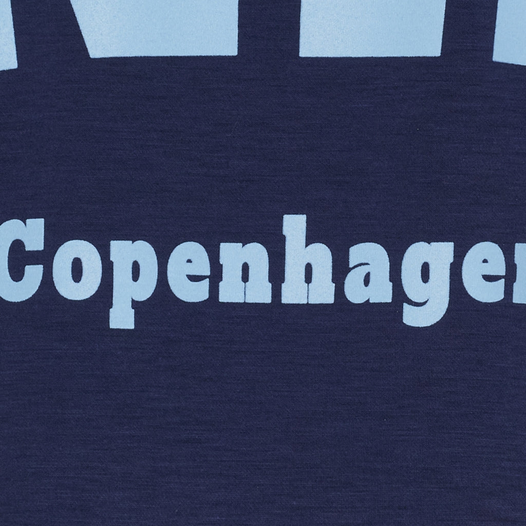 Marta - Hibiscus Sweatshirt - Navy/Sky