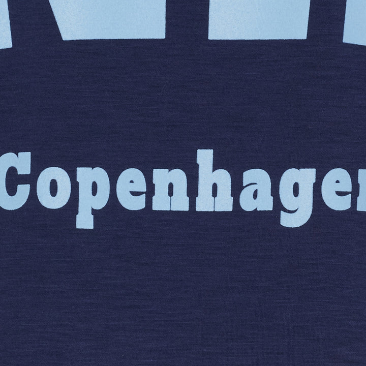 Marta - Hibiscus Sweatshirt - Navy/Sky