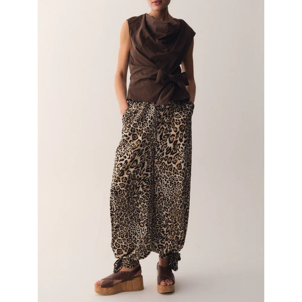 Gossia - Jeali Balloon bukser - Leopard print