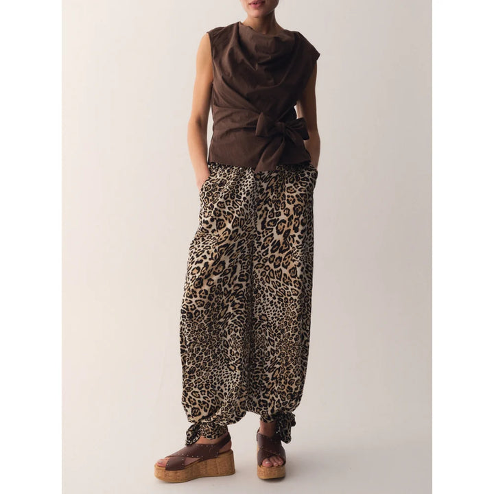 Gossia - Jeali Balloon bukser - Leopard print