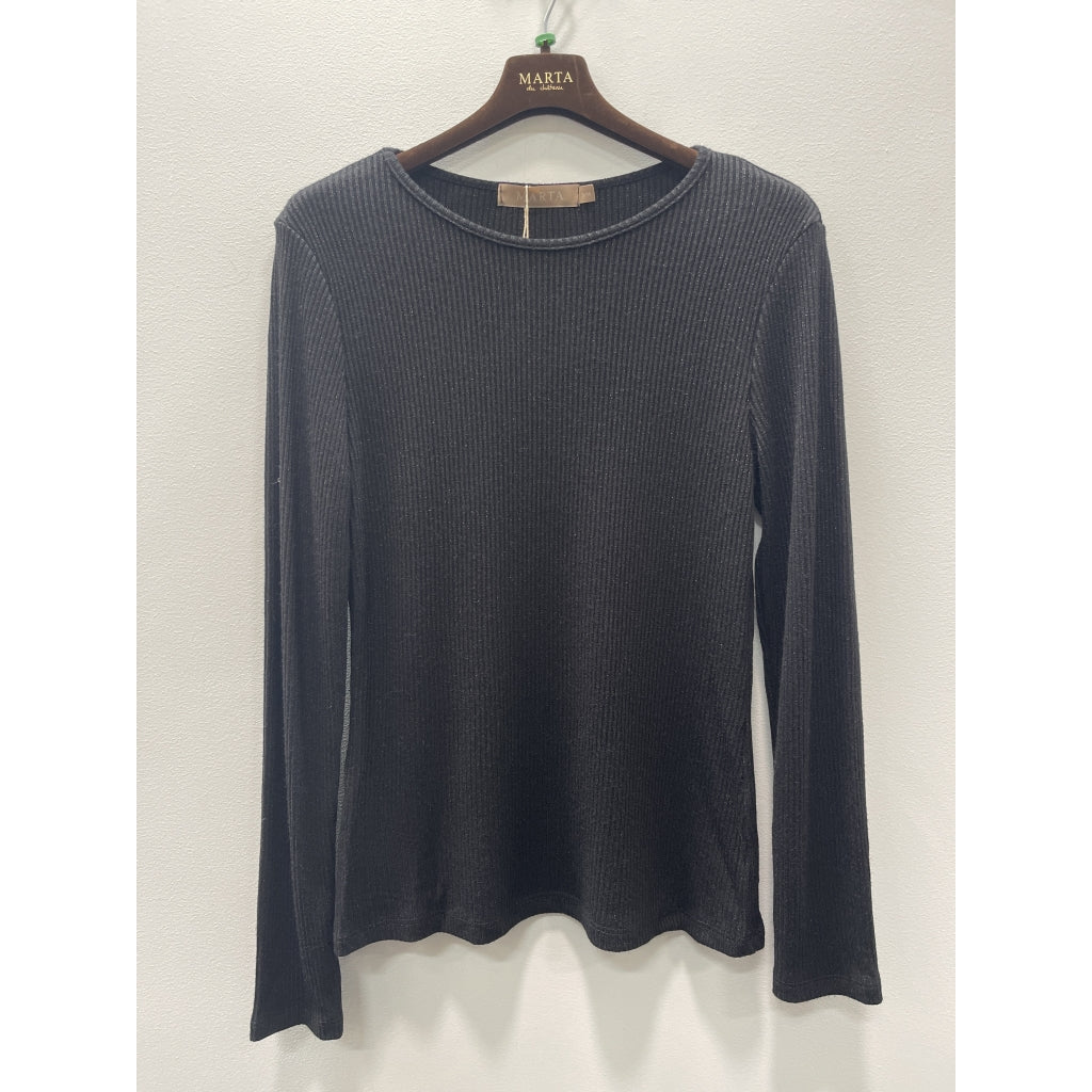 Marta - Lunara LS Tee - Black
