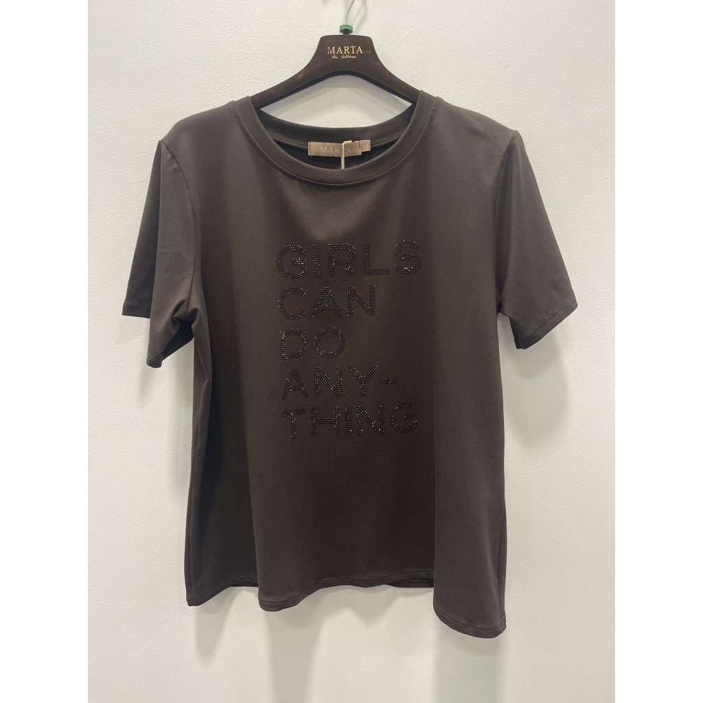Marta - Sunshine T-shirt - Brown
