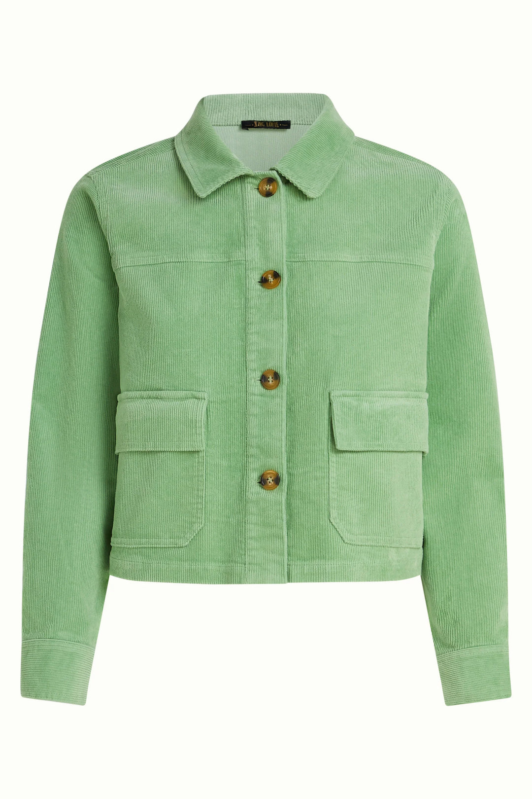 King Louie - Pearl Jakke Corduroy - Sprucestone Mint