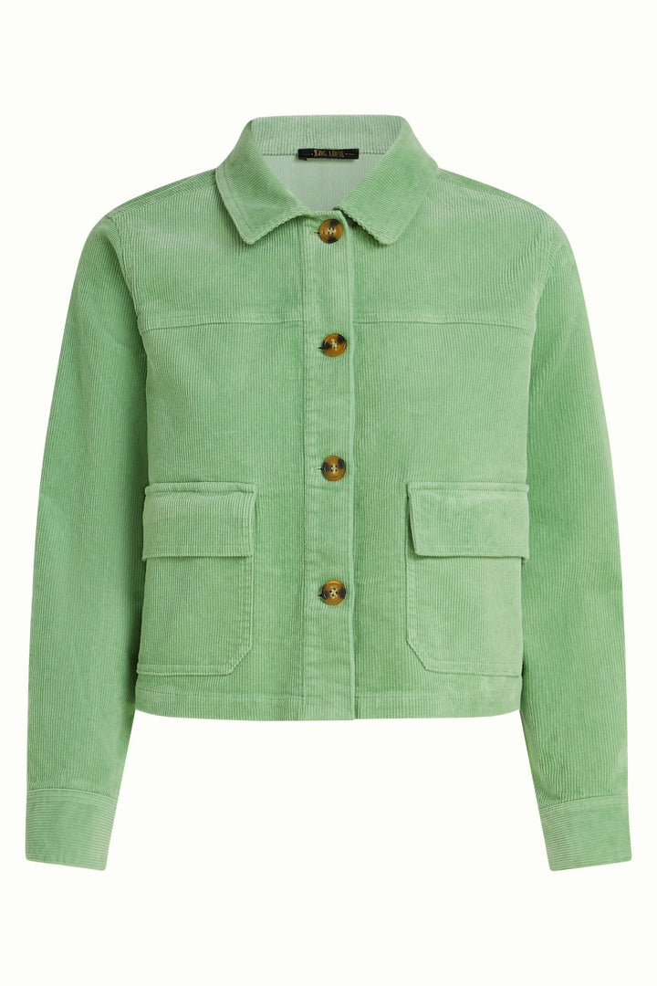 King Louie - Pearl Jakke Corduroy - Sprucestone Mint