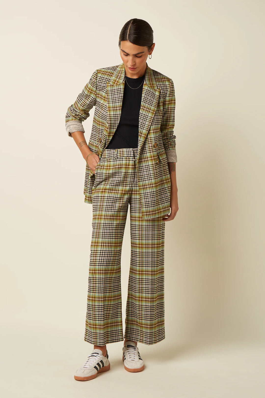 King Louie - Federica Bukser Kooks Check - Black