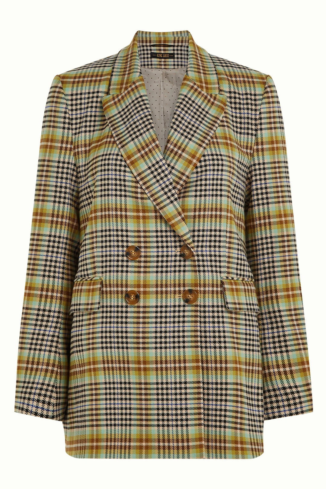 King Louie - Tina Blazer Kooks Check - Black