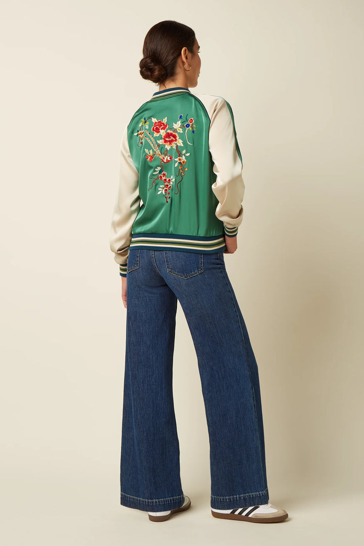 King Louie - Bomber Jacket Lazou - Fir Green