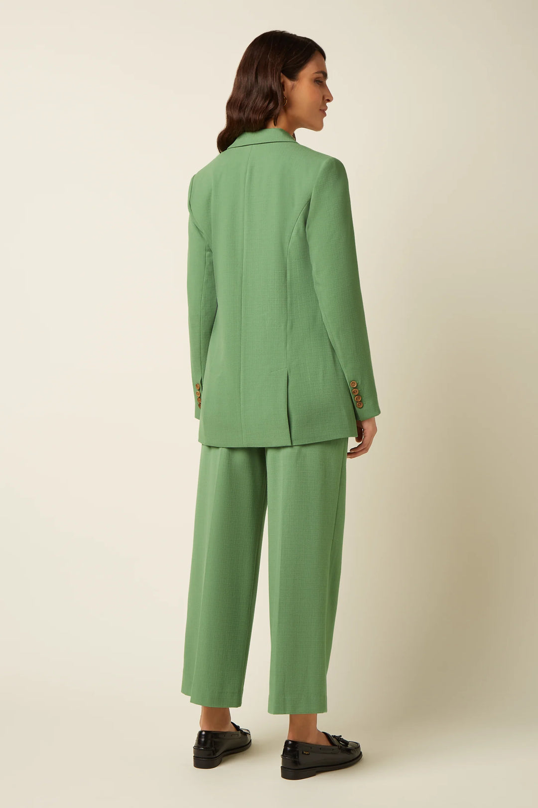 King Louie - Tina Blazer Long Folly - Jade Green