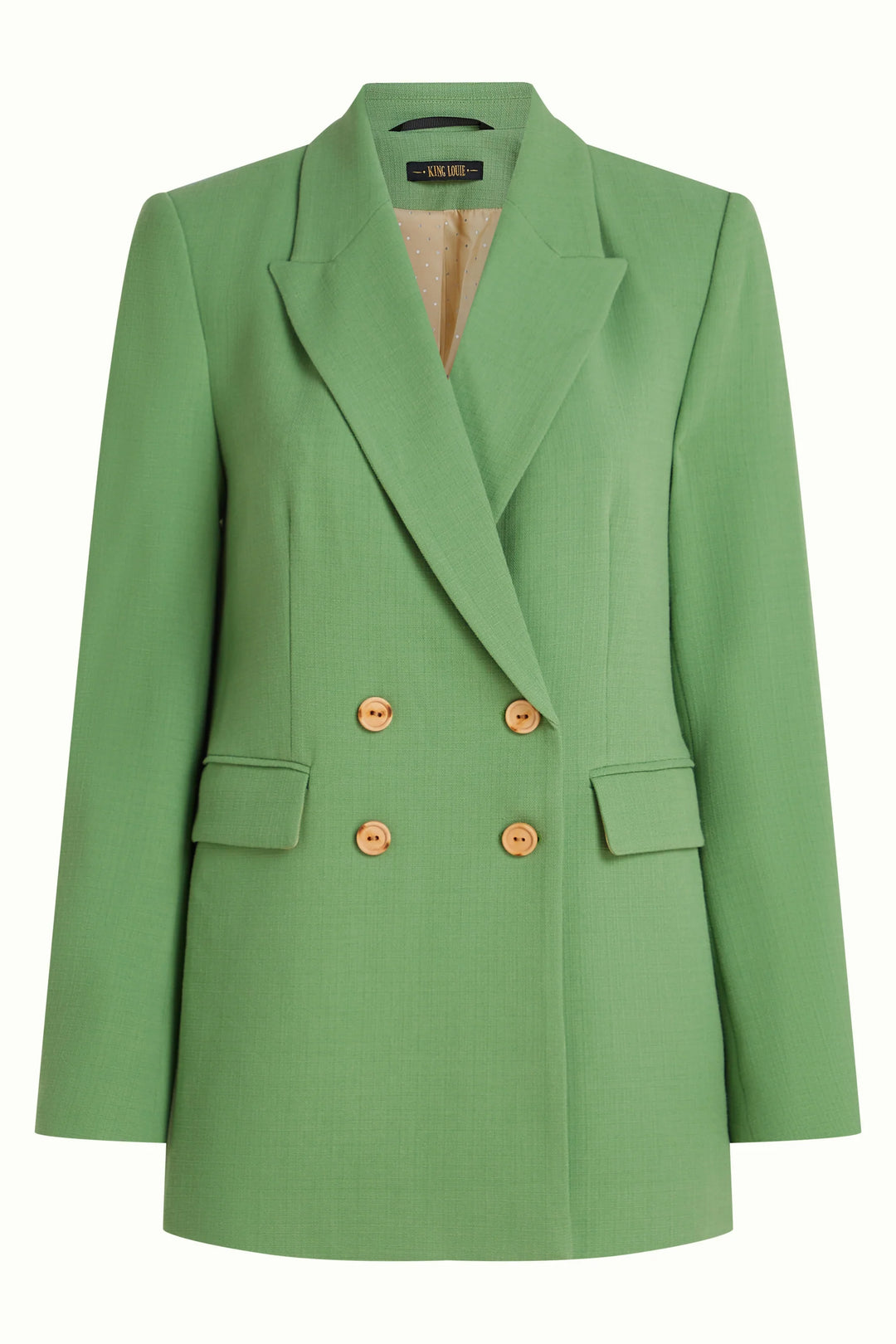 King Louie - Tina Blazer Long Folly - Jade Green
