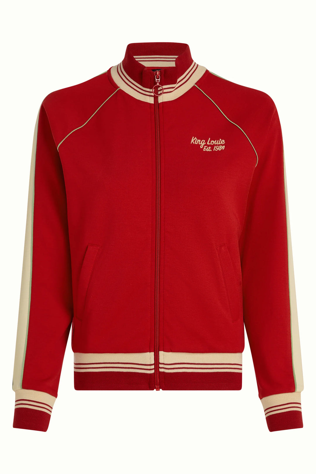 King Louie - Lila Coljack Daytona Sweat - Chili Red