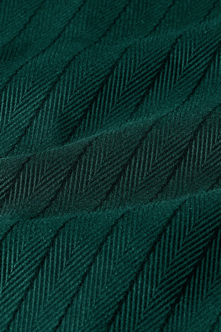 King Louie - Frederica Bukser Dale Chevron - Pine Green