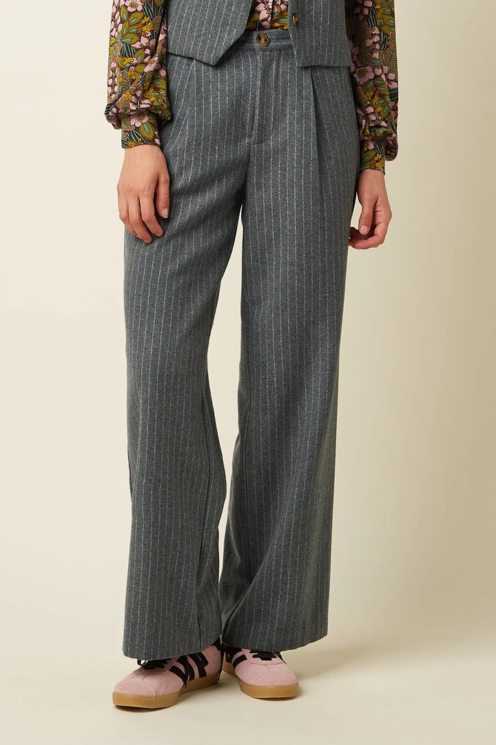 King Louie - Lynn Bukser Brando stripe - Grey Melange