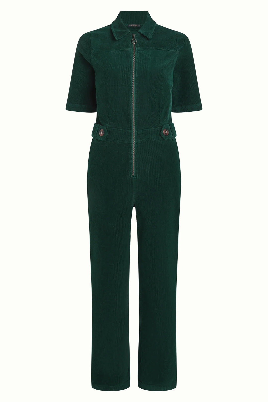 King Louie - Garbo buksedragt Corduroy - Pine Green