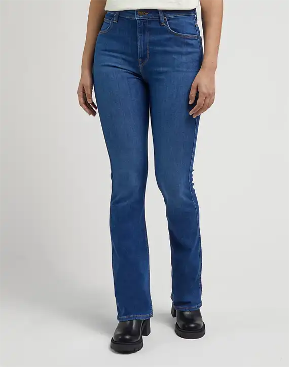 Lee - Breese Boot Jeans - Azure Wave