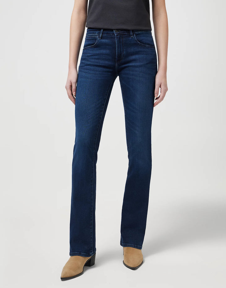 Wrangler - Bootcut Jeans - Nightshade